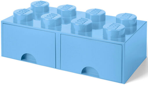 CONTENITORE LEGO BRICK 8 CASSETTO AZZURRO LEGO - GADGET