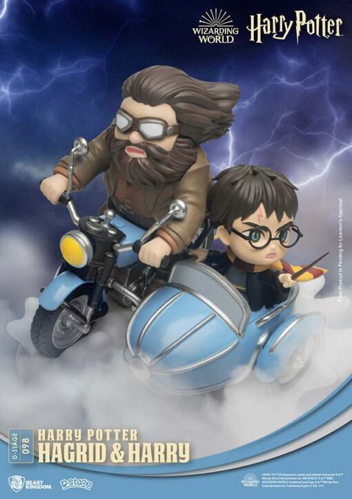 D-stage Harry Potter Hagrid E Harry Statua Beast Kingdom