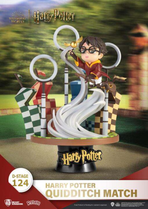 D-STAGE HP HARRY QUIDDITCH MATCH Statua Beast Kingdom