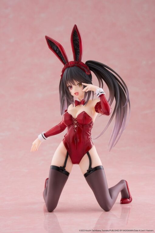 Date A Live V Pvc Statua Desktop Cute Figura Kurumi Tokisaki Bunny Ver. 13 Cm Taito Prize