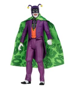 Dc Retro Action Figura Batman 66 Batmobil Con Joker 15 Cm Mcfarlane Toys Scatola Rovinata