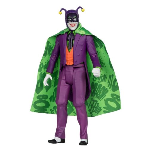Dc Retro Action Figura Batman 66 Batmobil Con Joker 15 Cm Mcfarlane Toys Scatola Rovinata