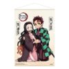 Demon Slayer: Kimetsu No Yaiba Wallscroll Tanjiro & Nezuko Kamado 50 X 70 Cm POPbuddies
