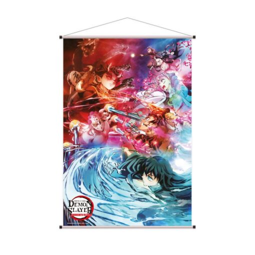 Demon Slayer Wallscroll Swordsmith Village Arc Ver. B 60 X 90 Cm Sakami Merchandise