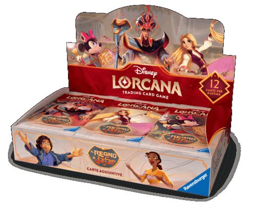 Disney Lorcana Il Regno di Jafar Booster Box 24 Buste (ITA) Ravensburger