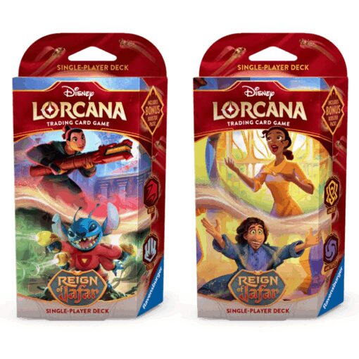 Disney Lorcana Il Regno di Jafar Starter Deck Bundle (ITA) Ravensburger