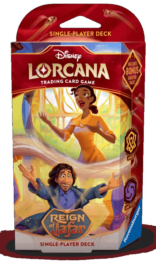 Disney Lorcana Reign of Jafar Starter Deck Amber/Amethist (ENG) Ravensburger