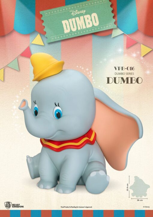 Disney Piggy Vinile Bank Functional Dumbo 34 Cm Beast Kingdom Toys