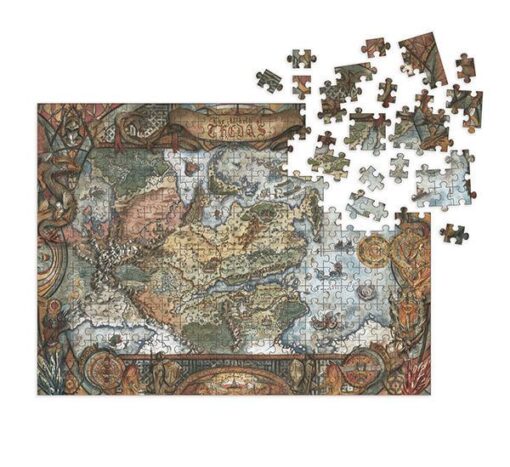 Dragon Age Jigsaw Puzzle World Of Thedas Map (1000 Pezzi) Dark Horse