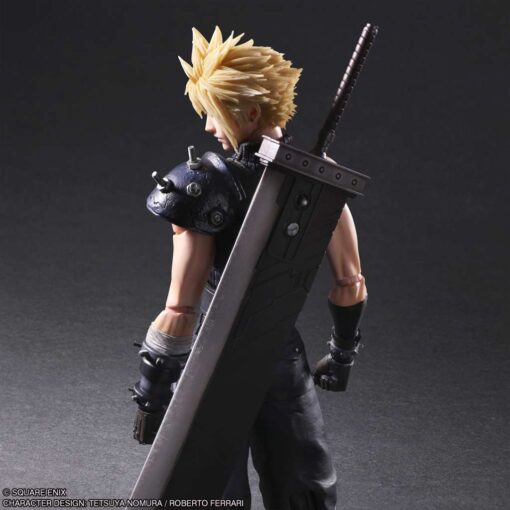 Ff 7 Rebirth Cloud Strife Pak Af Action Figura Square Enix
