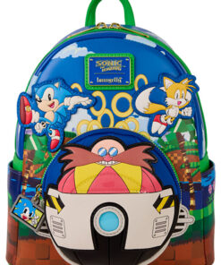 FUNKO LOUNGEFLY MINI ZAINO SONIC THE HEDGEHOG LIGHTS UP SONIC THE HEDGEHOG - FUNKO
