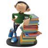 Gaston Statua Gaston Stack Of Comics 16 Cm Plastoy