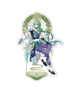 Genshin Impact Liyue Theme Series Character Stampa In Acrilico Figure: Baizhu 14 Cm Mihoyo