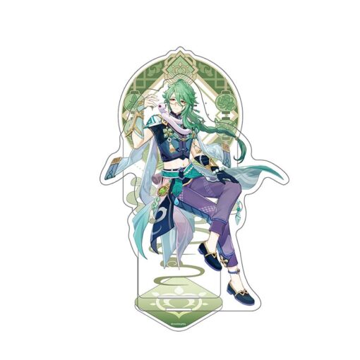 Genshin Impact Liyue Theme Series Character Stampa In Acrilico Figure: Baizhu 14 Cm Mihoyo