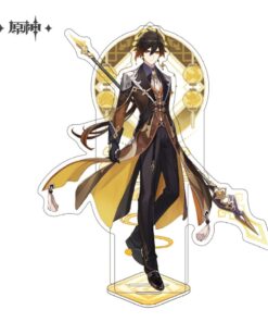 Genshin Impact Liyue Theme Series Character Stampa In Acrilico Figure: Zhongli 14 Cm Mihoyo