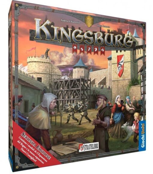 Gioco Da Tavolo Kingsburg Deluxe Edition Giochi Uniti