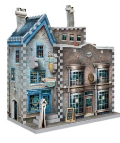 Harry Potter 3D Puzzle DAC Ollivander's Wand Shop & Scribbulus Writing Implements Wrebbit Puzzle