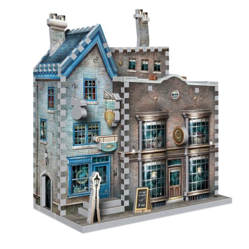 Harry Potter 3D Puzzle DAC Ollivander's Wand Shop & Scribbulus Writing Implements Wrebbit Puzzle