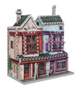 Harry Potter 3D Puzzle DAC Quality Quidditch Supplies & Slug & Jiggers Apothecary Wrebbit Puzzle