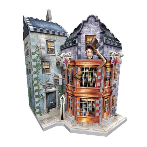 Harry Potter 3D Puzzle DAC Weasley's Wizard Wheezes & Daily Prophet Wrebbit Puzzle