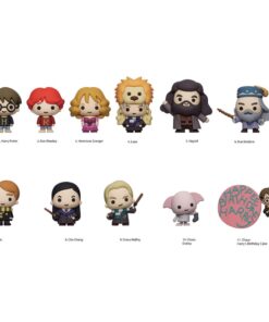 Harry Potter 3d Pvc Bag Clips Series 12  Con Figura Int.