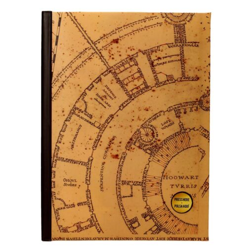 Harry Potter Agenda Con Light Mappa Del Malandrino Sd Toys