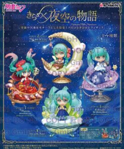 Hatsune Miku Mini Figures Miku Starrium Display (4) Re-Ment