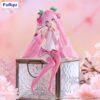 Hatsune Miku Noodle Stopper Pvc Statua Sakura Miku 2024 Pearl Color Ver. 15 Cm Furyu