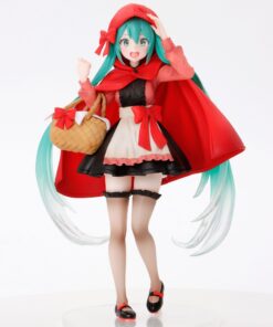 Hatsune Miku Wonderland Pvc Statua Little Red Riding Hood 18 Cm Taito Prize