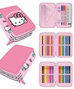 Hello Kitty Astuccio Triplo Cerdà