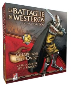 Le Battaglie Westeros Guardiani Dell'Ovest ITA Espansione Gioco Da Tavolo Giochi Uniti
