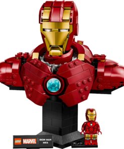 LEGO MARVEL SUPER HEROES 76327 - BUSTO DI IRON MAN MK4