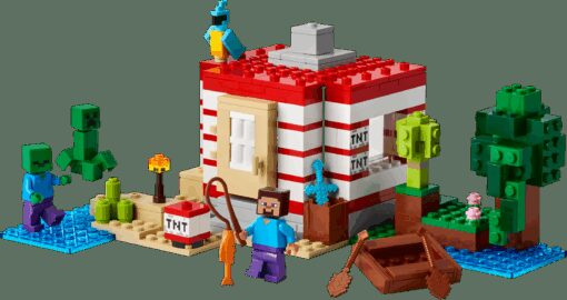 LEGO MINECRAFT 21275 - CASA NELLA GIUNGLA ESPLOSIVA