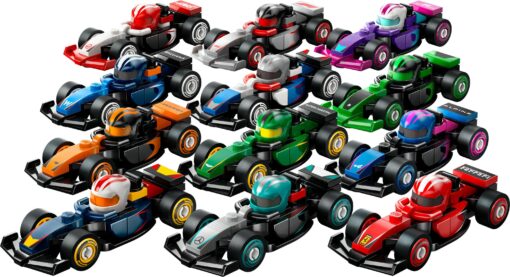 LEGO MINIFIGURES 71049 - MONOPOSTO DI F1® DA COLLEZIONE - SERIE COMPLETA 12 PZ