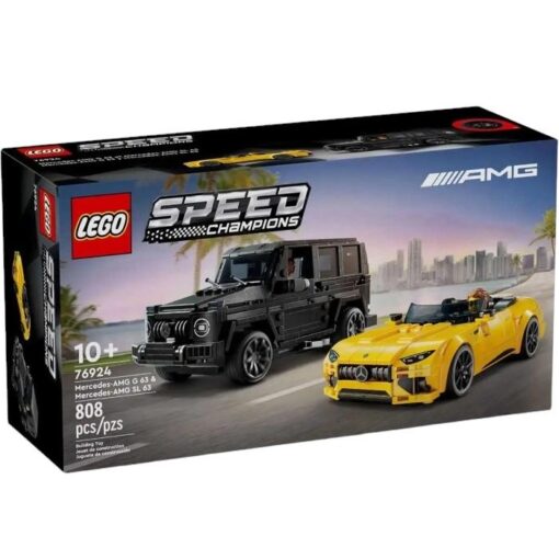 LEGO SPEED CHAMPIONS 76924 - MERCEDES-AMG G 63 E MERCEDES-AMG SL 63