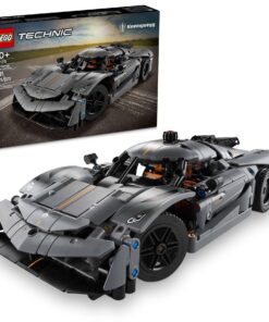 LEGO TECHNIC 42173 - Hypercar Koenigsegg Jesko Absolut grigia