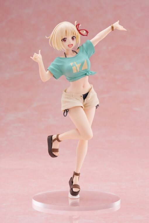 Lycoris Recoil Coreful Pvc Statua Chisato Nishikigi Hawaiian Ver. 18 Cm Taito Prize