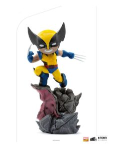 Marvel Comics Mini Co. Deluxe Pvc Figura Wolverine (x-men) 21 Cm Iron Studios