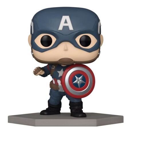 Marvel Pop! Animation Vinile Figura Captain America Esclusiva 9 Cm Funko