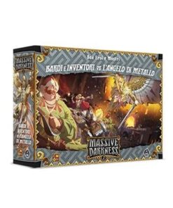 Massive Darkness 2 Espansione Bardi E Inventori Vs L'Angelo Di Metallo Gioco Da Tavolo Cmon