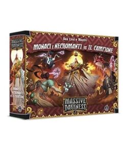Massive Darkness 2 Espansione Monaci E Necromanti Vs Il Campione Gioco Da Tavolo Cmon