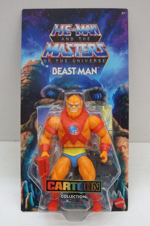 Masters Of The Universe Beast Man Origins Cartoon Action Figure Collection 14 Cm Mattel (Spedito in 24 ore)