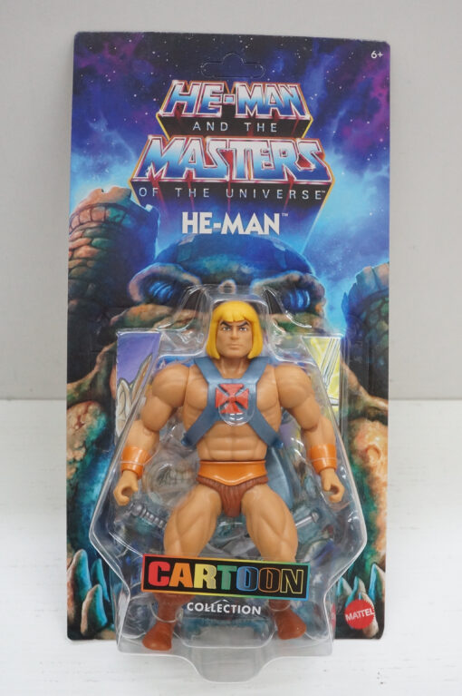 Masters Of The Universe He-Man Origins Cartoon Action Figure Collection 14 Cm Mattel (Spedito in 24 ore)