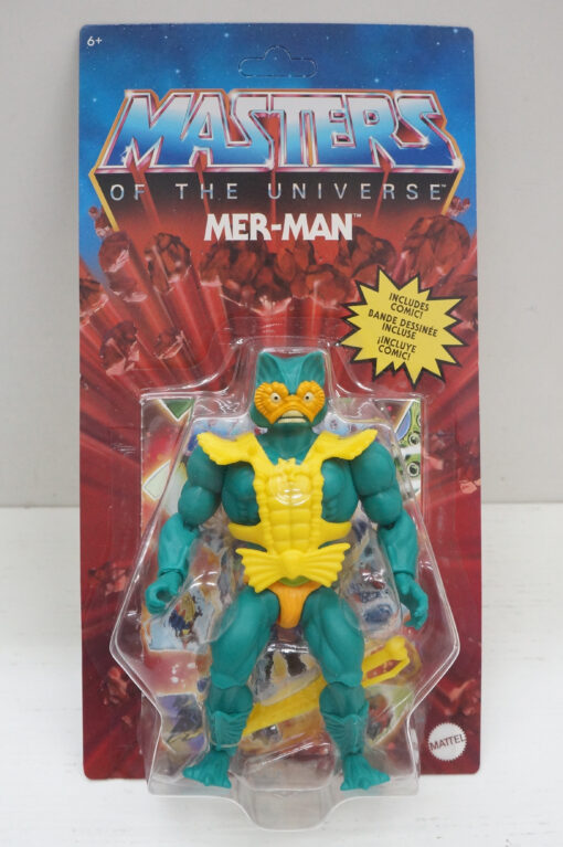Masters Of The Universe Mer-Man Origins Action Figure Collection 14 Cm Mattel (Spedito in 24 ore)