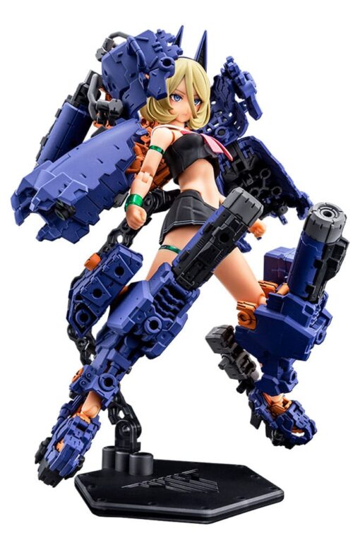 Megami Device Plastica Model Kit 1/1 Buster Bambola Tank Midnight Fang 17 Cm Kotobukiya