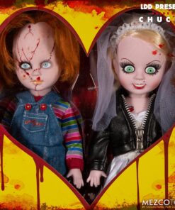 Mezco Toys Ldd Presents Chucky E Tiffany Box Set Action Figure