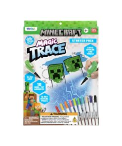 Minecraft Invisible Writers Magic Trace Starter Pack E Refills Paladone Products