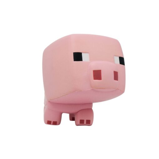 Minecraft Mega Squishme Anti-stress Figura Series 1 Pig 15 Cm Just Toys
