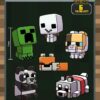 Minecraft Squishme Anti-Stress Figures 7 Cm Series 5  Just Toys