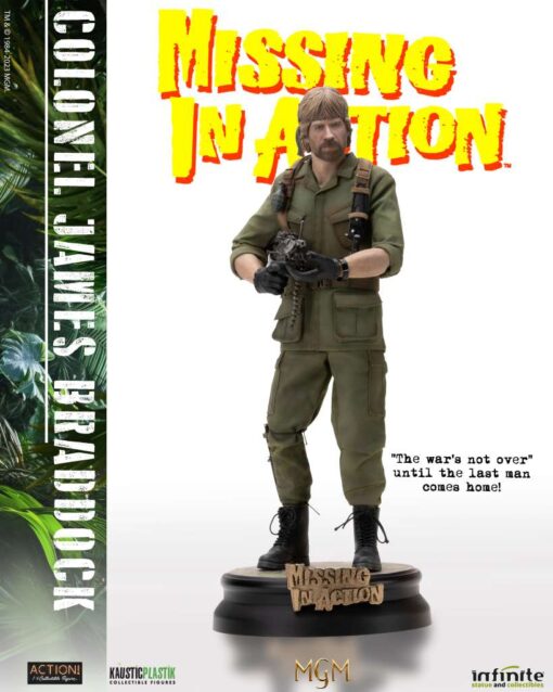 Missing Act Colonel James Braddock Action Figure 1/6 Standard Infinite Statue